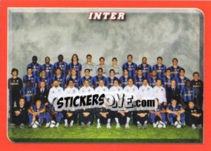 Sticker Campioni D'Italia: Inter - Calciatori 2008-2009 n. V10 - Panini