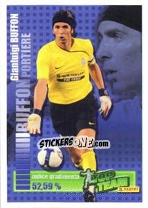 Sticker Portiere: Gianluigi Buffon - Calciatori 2008-2009 n. X1 - Panini
