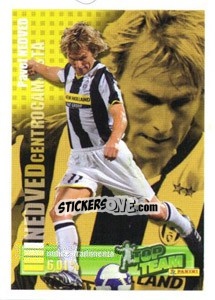 Sticker Centrocampista: Pavel Nedved - Calciatori 2008-2009 n. X6 - Panini