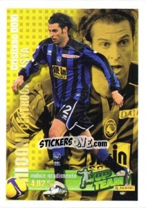 Sticker Centrocampista: Cristiano Doni - Calciatori 2008-2009 n. X8 - Panini