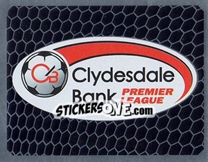 Figurina Clydesdale Bank logo - Scottish Premier League 2007-2008 - Panini