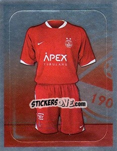 Sticker Home Kit - Scottish Premier League 2007-2008 n. 3 - Panini