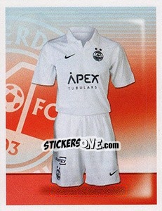 Sticker Away Kit - Scottish Premier League 2007-2008 - Panini