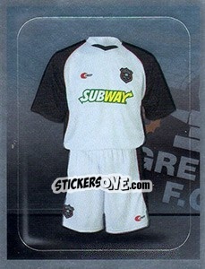 Sticker Home Kit - Scottish Premier League 2007-2008 n. 11 - Panini