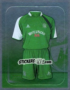 Sticker Home Kit - Scottish Premier League 2007-2008 n. 15 - Panini