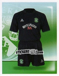 Sticker Away Kit - Scottish Premier League 2007-2008 n. 16 - Panini