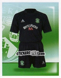 Cromo Away Kit - Scottish Premier League 2007-2008 - Panini