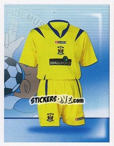 Sticker Away Kit - Scottish Premier League 2007-2008 n. 20 - Panini