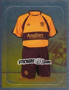 Sticker Home Kit - Scottish Premier League 2007-2008 n. 21 - Panini