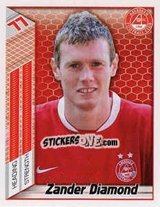 Sticker Zander Diamond - Scottish Premier League 2007-2008 - Panini