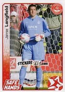 Figurina Jamie Langfield - Scottish Premier League 2007-2008 - Panini