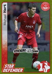 Sticker Michael Hart - Scottish Premier League 2007-2008 n. 40g - Panini