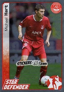 Sticker Michael Hart - Scottish Premier League 2007-2008 n. 40s - Panini