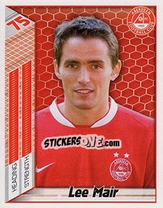 Cromo Lee Mair - Scottish Premier League 2007-2008 - Panini