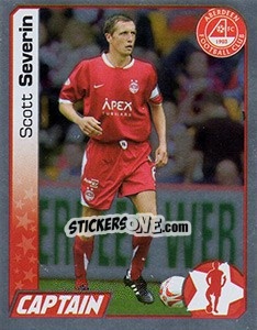 Sticker Scott Severin - Scottish Premier League 2007-2008 - Panini