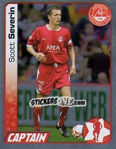 Sticker Scott Severin - Scottish Premier League 2007-2008 n. 44 - Panini