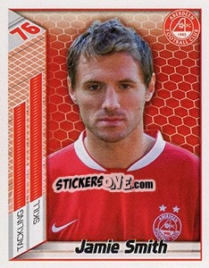 Sticker Jamie Smith - Scottish Premier League 2007-2008 n. 47 - Panini