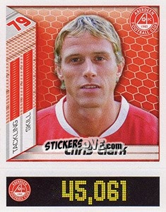 Sticker Chris Clark - Scottish Premier League 2007-2008 n. 48 - Panini