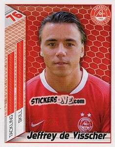 Sticker Jeffrey de Visscher - Scottish Premier League 2007-2008 - Panini