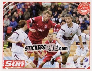 Sticker Match action - Scottish Premier League 2007-2008 - Panini