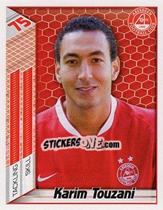 Sticker Karim Touzani - Scottish Premier League 2007-2008 n. 52 - Panini