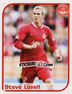 Sticker Steve Lovell - Scottish Premier League 2007-2008 - Panini