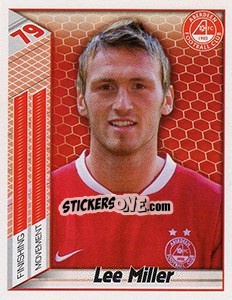 Sticker Lee Miller - Scottish Premier League 2007-2008 - Panini
