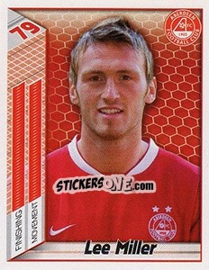 Sticker Lee Miller - Scottish Premier League 2007-2008 n. 57 - Panini
