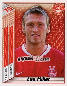 Figurina Lee Miller - Scottish Premier League 2007-2008 - Panini