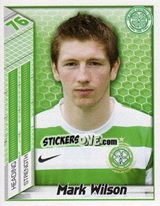Sticker Mark Wilson - Scottish Premier League 2007-2008 - Panini