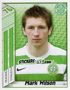 Sticker Mark Wilson - Scottish Premier League 2007-2008 n. 68 - Panini