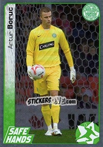 Sticker Artur Boruc - Scottish Premier League 2007-2008 n. 71s - Panini