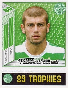 Sticker Massimo Donati - Scottish Premier League 2007-2008 n. 75 - Panini