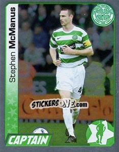 Cromo Stephen McManus - Scottish Premier League 2007-2008 - Panini