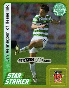 Figurina Jan Vennegoor of Hesselink - Scottish Premier League 2007-2008 - Panini