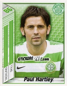 Cromo Paul Hartley - Scottish Premier League 2007-2008 - Panini