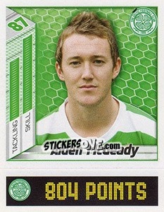 Sticker Aiden McGeady - Scottish Premier League 2007-2008 - Panini