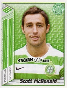Sticker Scott McDonald - Scottish Premier League 2007-2008 n. 87 - Panini