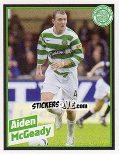 Figurina Aiden McGeady - Scottish Premier League 2007-2008 - Panini
