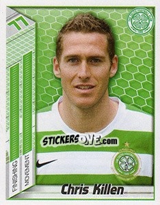 Sticker Chris Killen - Scottish Premier League 2007-2008 n. 92 - Panini
