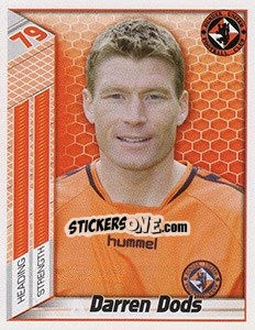 Sticker Darren Dods - Scottish Premier League 2007-2008 n. 98 - Panini