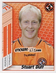 Sticker Stuart Duff - Scottish Premier League 2007-2008 n. 103 - Panini