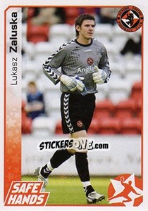 Figurina Lukasz Zaluska - Scottish Premier League 2007-2008 - Panini