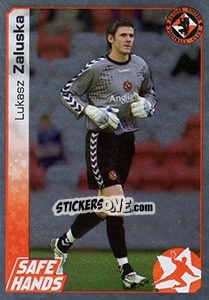 Cromo Lukasz Zaluska - Scottish Premier League 2007-2008 - Panini