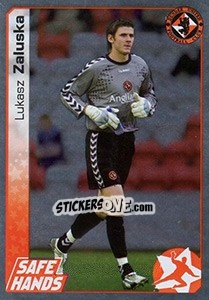 Sticker Lukasz Zaluska - Scottish Premier League 2007-2008 - Panini