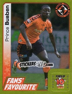 Cromo Prince Buaben - Scottish Premier League 2007-2008 n. 105 - Panini
