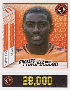 Cromo Prince Buaben - Scottish Premier League 2007-2008 n. 108 - Panini