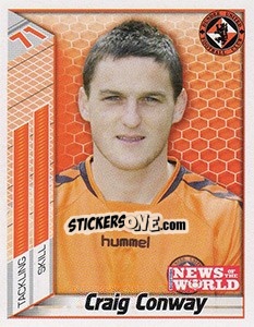 Sticker Craig Conway - Scottish Premier League 2007-2008 - Panini