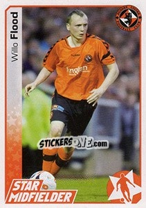 Sticker Willo Flood - Scottish Premier League 2007-2008 - Panini