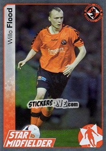 Sticker Willo Flood - Scottish Premier League 2007-2008 n. 111s - Panini